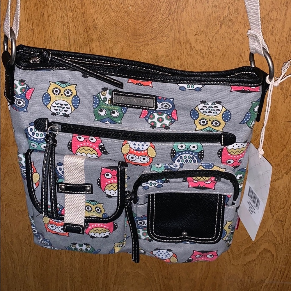 NWT Union Bay Owl Print Crossbody Purse